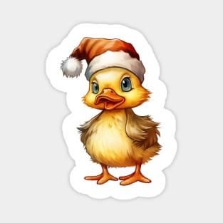 Christmas Duck Magnet