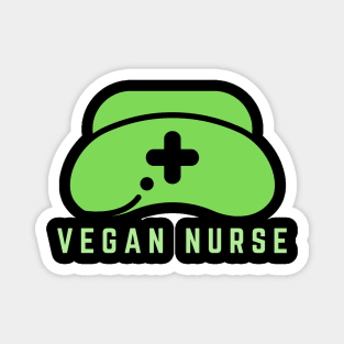 Vegan Nurse Magnet