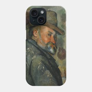 Self-Portrait with a Hat by Paul Cezanne Phone Case