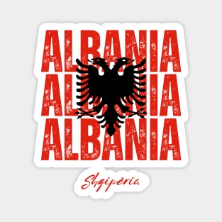 Albania flag, albanian flag Magnet