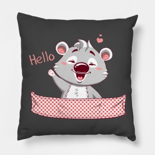 cute pocket animal Pillow