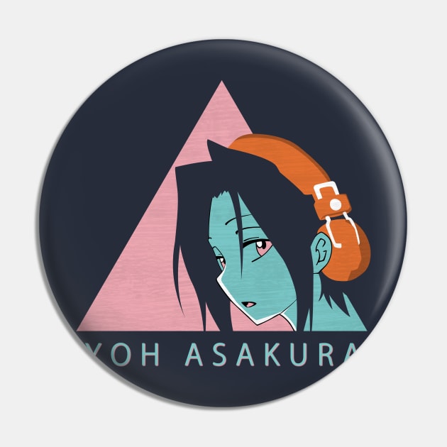 Shaman king - Yoh Asakura Pin by SirTeealot