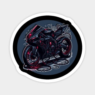 Demon Ride - Moto Design Magnet