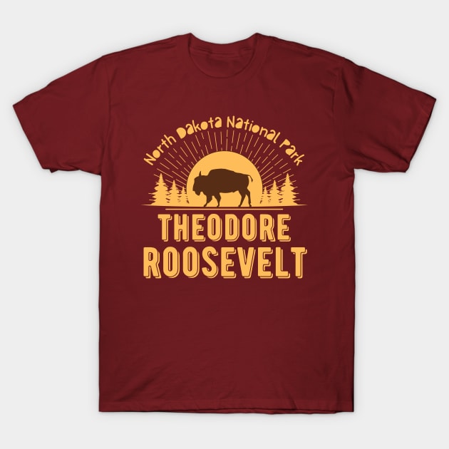 Theodore Roosevelt National Park - Theodore Roosevelt - T-Shirt | TeePublic