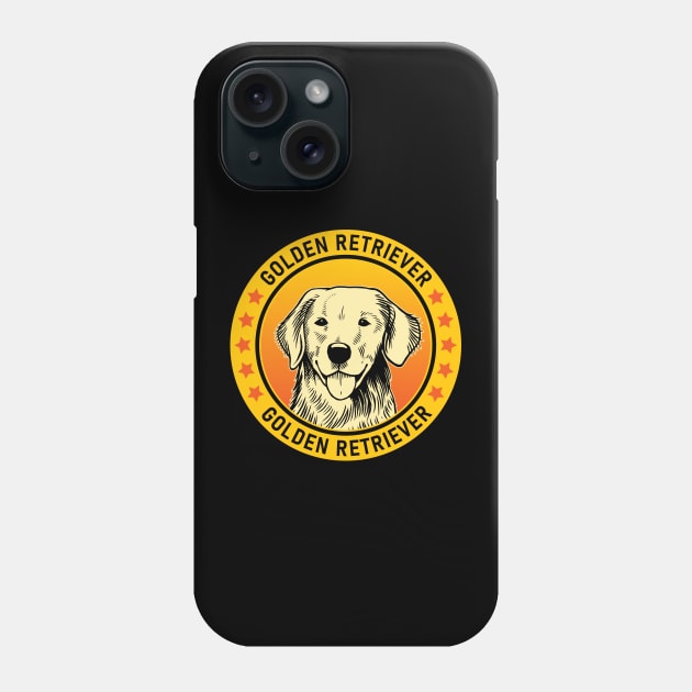 Golden Retriever Dog Portrait Phone Case by millersye