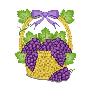 Grapes Basket T-Shirt