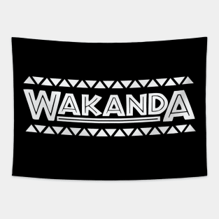 Wakanda Logo Tapestry