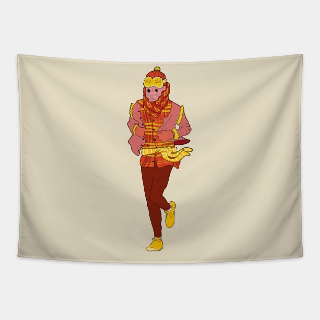 The Flash, Fastest Mummer Alive Tapestry by KyleCallahanPhotography