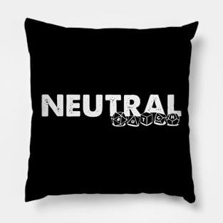 Neutral Butch (Light Ink) Pillow