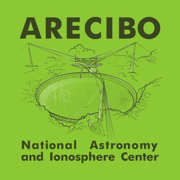 Arecibo radio telescope by Rover