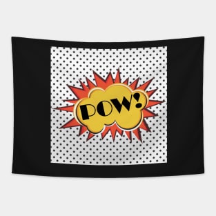 Retro Black & White Dots Graphic Fun Vintage Style 70's, 80's Graphic Pop-Art Gifts Tapestry