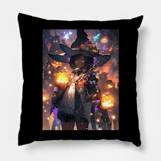 Witch girl Pillow