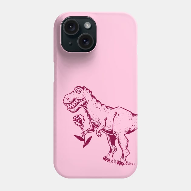 Friendly Rex Phone Case by PantherPuke