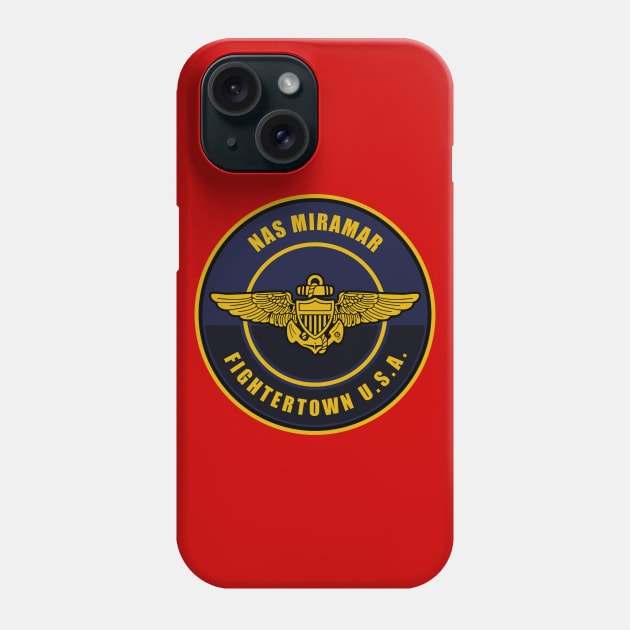 NAS Miramar Fightertown U.S.A. Phone Case by Tailgunnerstudios