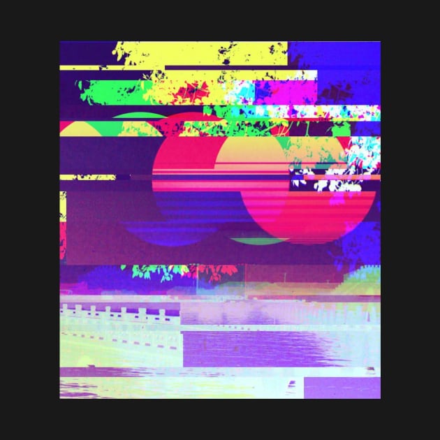 chroma retro sunrise glitch by lofi_retrowave