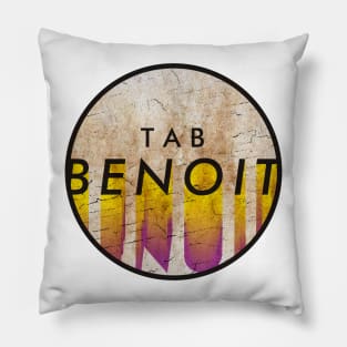 Tab Benoit - VINTAGE YELLOW CIRCLE Pillow