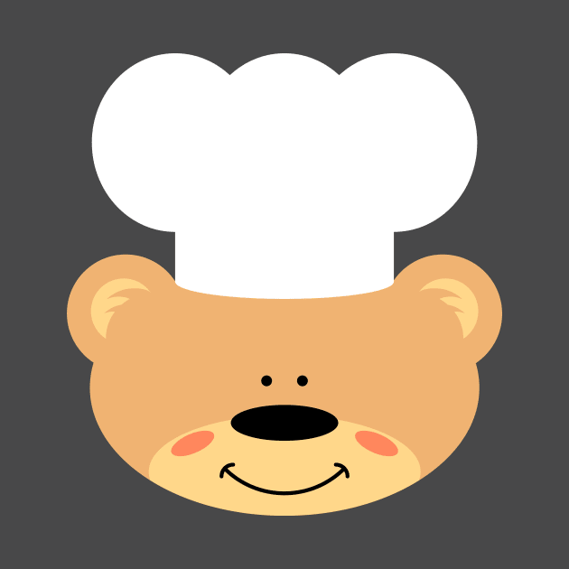 Teddy bear with Chef Hat by schlag.art