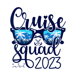 Cruise Squad 2023 Vacation Matching Family Group Squad T-Shirt