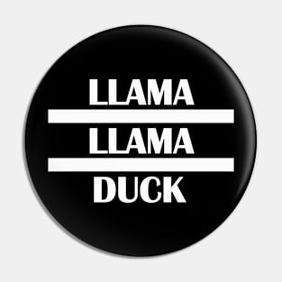 llama llama duck Pin