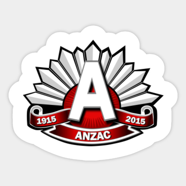 Limited Edition Exclusive Anzac Logo Red 1915 2015 Anzac Logo