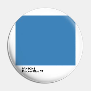 PANTONE Process Blue CP Pin