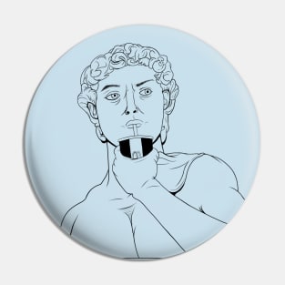 Greek statue scluptures illustration line art Pin