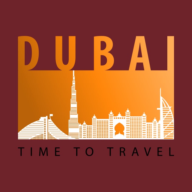 Dubai typography design by Choulous79