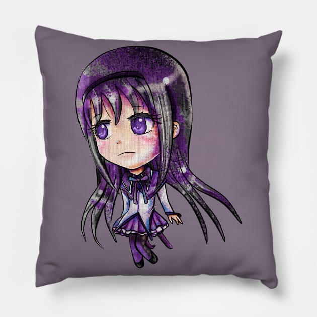 Homura Akemi Pillow by Yennie Fer (FaithWalkers)