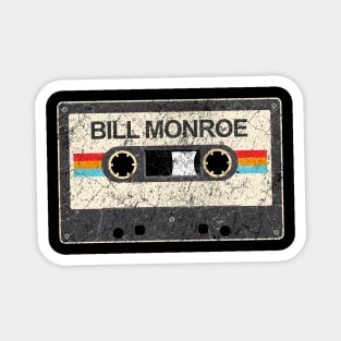 kurniamarga vintage cassette tape Bill Monroe Magnet