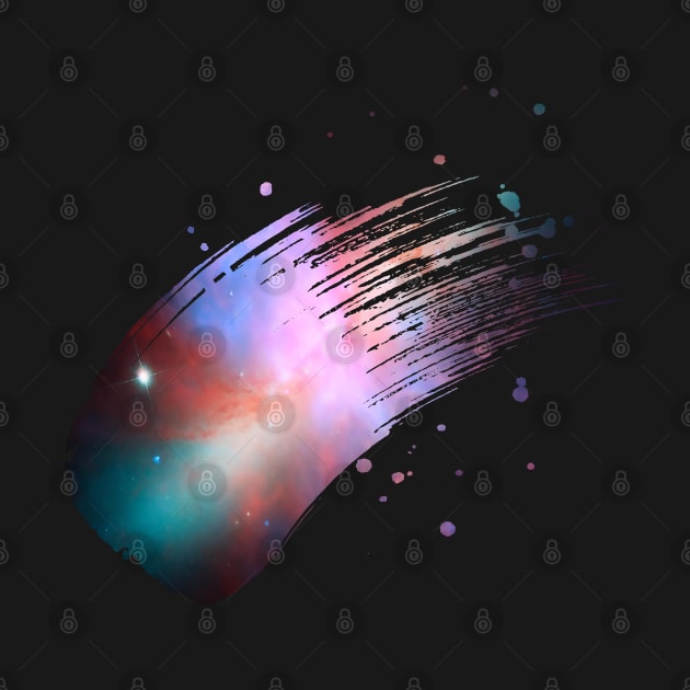 Paint brush stroke galaxy whoosh by Blacklinesw9