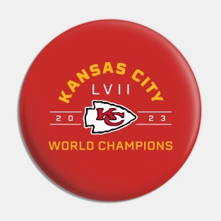 NFL Super Bowl LVII Chiefs vs Eagles Collectible Large Pin LVII