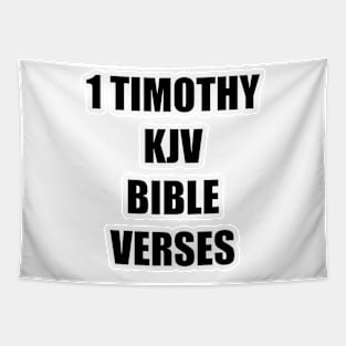 1 Timothy KJV Bible Verses Tapestry