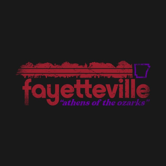 Fayetteville - Athens of the Ozarks by rt-shirts