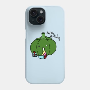 Happpy Birthday - Green Bell Pepper Phone Case