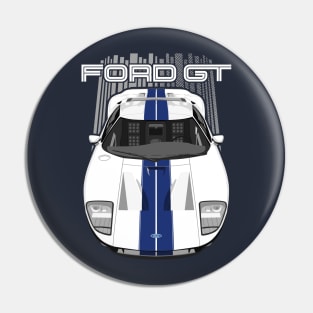 Ford GT-2005-2006-white Pin