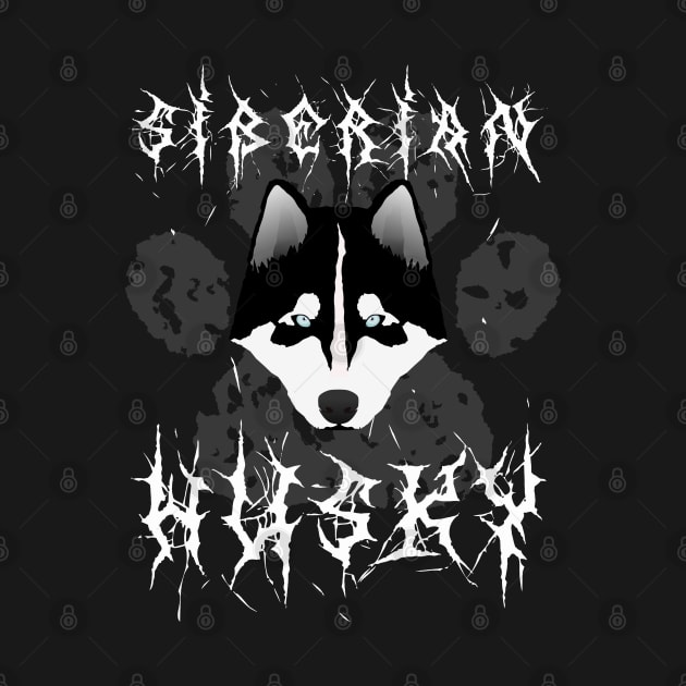 Black Metal Husky by Dirgu