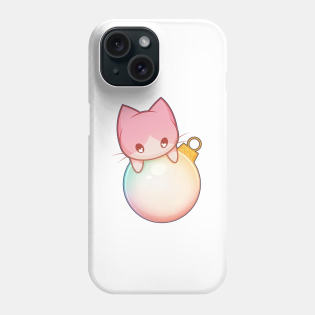 Bauble Cat Phone Case by Everything A Cat