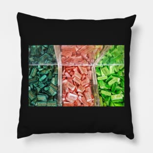 Italian Candy Store Pillow