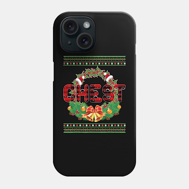 ugly christmas sweater Phone Case by Bagshaw Gravity