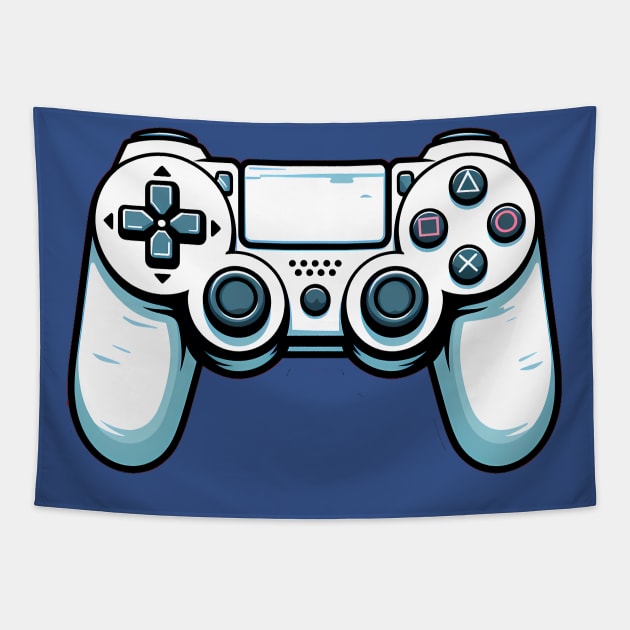 Playstation controller Tapestry by Gam3rWear