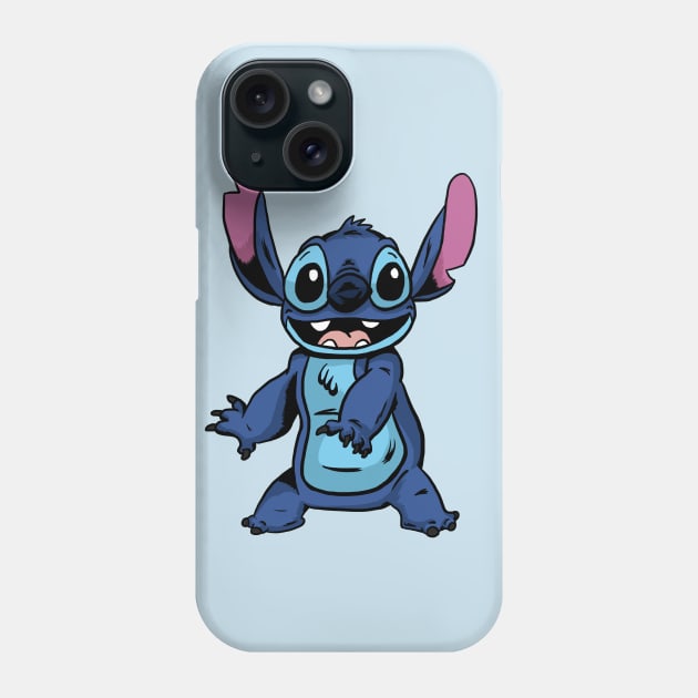 Stitch Phone Case by Black Snow Comics