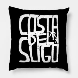 Costa Del Sligo, Irish Summer,  Funny Sligo Pillow