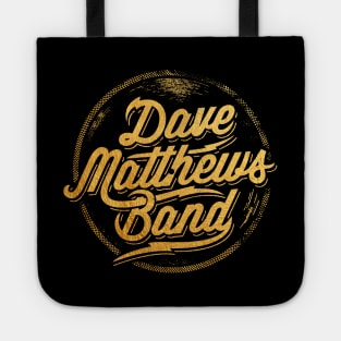 Dave Matthews Logo Circle Gold Tote