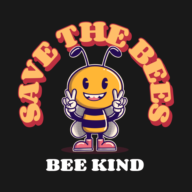 Save The Bee's Bee Lover by Tip Top Tee's