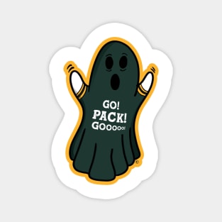 Ghost Green Bay Packers Magnet