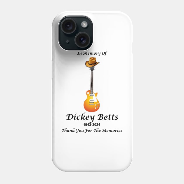 Dickey Betts Phone Case by Bouteeqify