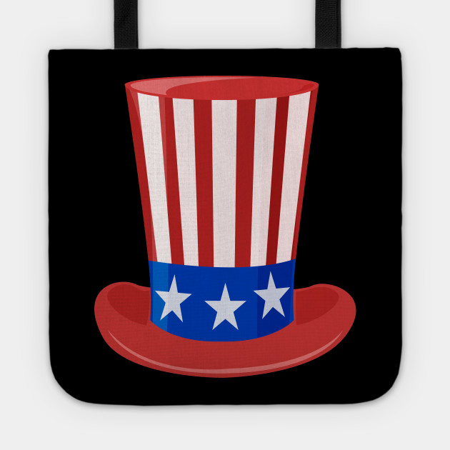american flag top hat