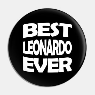 Best Leonardo ever Pin