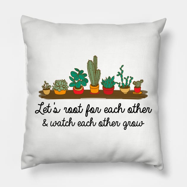 Plant lover gift Pillow by KsuAnn