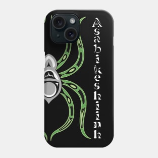 Asabikeshiinh (spider) Aromantic pride Phone Case